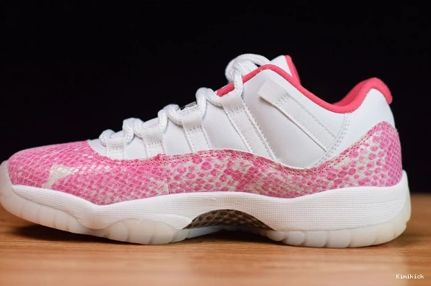 11 Air DailyWear WMNS Snakeskin AH7860- Low 640 Jordan Pink 0615